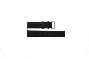 Horlogeband Skagen 241LSLC Leder Zwart 20mm