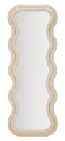 WANDSPIEGEL EMILY CRÈME FLUWEEL CM 60X6X160 WANDSPIEGEL EMILY CRÈME FLUWEEL CM 60X6X160