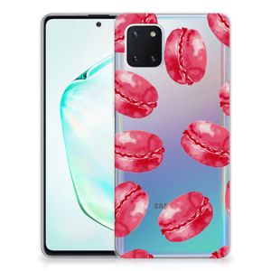 Samsung Galaxy Note 10 Lite Siliconen Case Pink Macarons