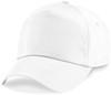 Beechfield CB10B Junior Original 5 Panel Cap - White - One Size