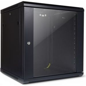 Inter-Tech SMA-6612 rack 12U Wandrek Zwart