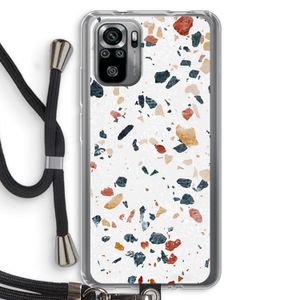 Terrazzo N°4: Xiaomi Redmi Note 10S Transparant Hoesje met koord