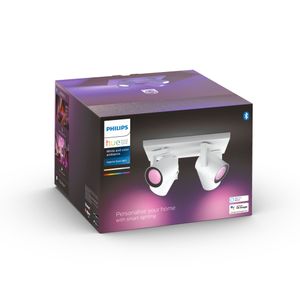Philips Opbouwspot Hue Argenta - White and color 4-lichts wit 915005762201