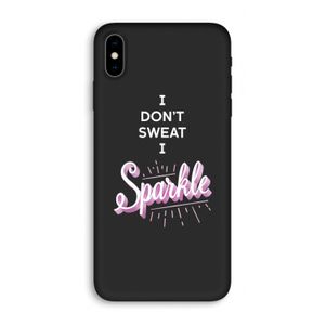 Sparkle quote: iPhone XS Max Biologisch afbreekbaar hoesje