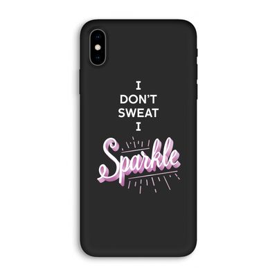 Sparkle quote: iPhone XS Max Biologisch afbreekbaar hoesje