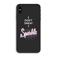 Sparkle quote: iPhone XS Max Biologisch afbreekbaar hoesje