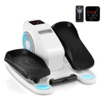 Elliptische Trainer Onder het Bureau een stil Fitnessapparaat met een Beeldscherm