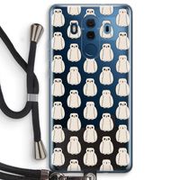 Uilen: Huawei Mate 10 Pro Transparant Hoesje met koord Uilen: Huawei Mate 10 Pro Transparant Hoesje met koord