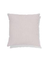 HEMA Kussen 40x40cm katoen strepen (paars)