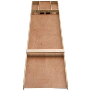 Longfield Games sjoelbak met stenen - 2 meter