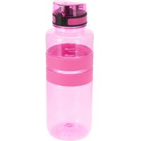 Drinkfles/waterfles/bidon - 1500 ml - roze - kunststof - thumbnail