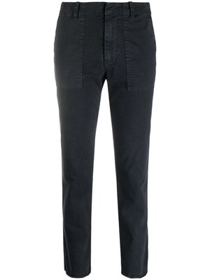 Nili Lotan pantalon chino à coupe courte - Noir