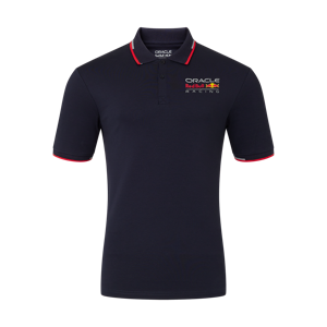 Red Bull Racing Polo - M - Core Mono Logo Polo Night Sky - Max Verstappen