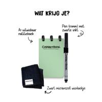 Correctbook A7 Original Pocket Misty Mint - Uitwisbaar / Herschrijfbaar Notitieboek