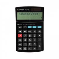 MAUL MTL 600 calculator Desktop Rekenmachine met display Zwart