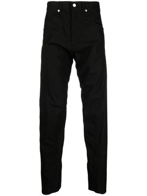 Junya Watanabe MAN pantalon droit à taille mi-haute - Noir