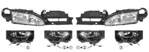 Koplamp Set SET1825944