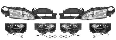 Koplamp Set SET1825944