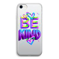 Be Kind: iPhone SE 2020 Transparant Hoesje
