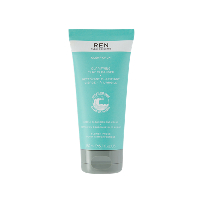 REN Clean Skincare Crème Clearcalm Clarifying Clay Cleanser 150ml