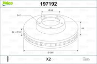 Valeo Remschijven 197192 - thumbnail