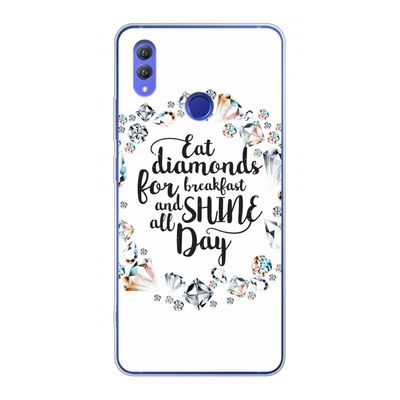 Diamonds: Honor Note 10 Transparant Hoesje