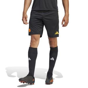 adidas AS Roma Trainingsbroekje 2023-2024 Zwart Geel