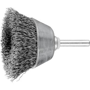 PFERD TOOLS 43703001 Komborstel ongetordeerd TBU Ø 50 mm schacht-Ø 6 mm staaldraad-Ø 0,30 5 stuk(s)