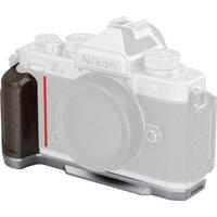 SmallRig 5707 L-Shaped Mount Plate with Wooden Handle for Nikon Z f, silver