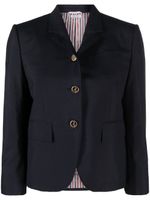 Thom Browne blazer à coupe crop - Bleu
