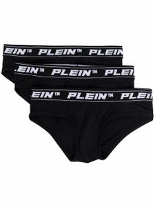 Philipp Plein lot de trois boxers - Noir