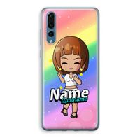 Chibi Maker vrouw: Huawei P20 Pro Transparant Hoesje