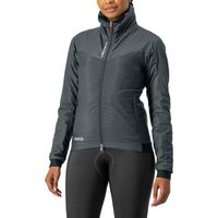 Castelli Fly Thermal lange mouw fietsjack grijs dames S - thumbnail