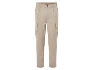 LIVERGY Heren cargobroek (Lichtbruin, M)