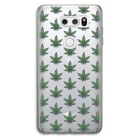 Weed: LG V30 Transparant Hoesje