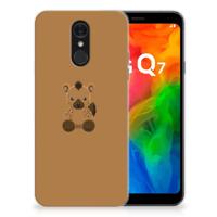 LG Q7 Telefoonhoesje met Naam Baby Hyena