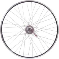 Shimano achterwiel 28" / 622 x 19c zac19 velg met nexus 7 remnaaf zwart / zilver