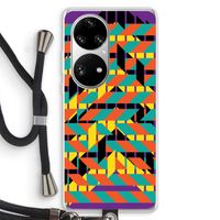 Skew Bee 2: Huawei P50 Pro Transparant Hoesje met koord