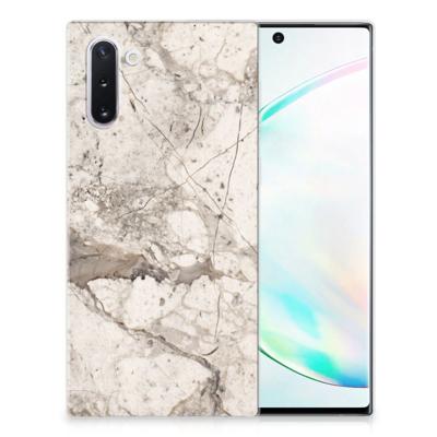Samsung Galaxy Note 10 | TPU | Siliconen hoesje | Marmer Beige