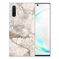 Samsung Galaxy Note 10 | TPU | Siliconen hoesje | Marmer Beige