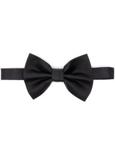 Emporio Armani nœud papillon en soie - Noir