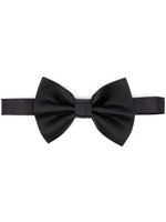 Emporio Armani nœud papillon en soie - Noir