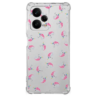 Doorzichtige Silicone Hoesje voor Xiaomi Redmi Note 12 Pro Unicorns Doorzichtige Silicone Hoesje voor Xiaomi Redmi Note 12 Pro Unicorns