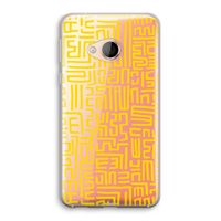Majorelle Blue Print: HTC U Play Transparant Hoesje