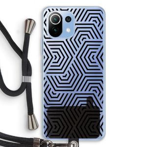 Magic pattern: Xiaomi Mi 11 Lite Transparant Hoesje met koord
