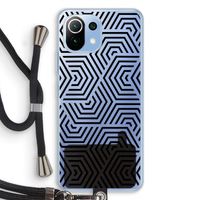 Magic pattern: Xiaomi Mi 11 Lite Transparant Hoesje met koord