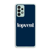 Topvent Navy: Samsung Galaxy A52s 5G Transparant Hoesje