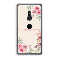 Rozen: Sony Xperia XZ2 Transparant Hoesje