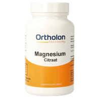 Ortholon Magnesium citraat 120 Vegetarische capsules