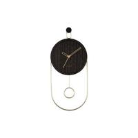 Karlsson - Wall clock Swing pendulum wood veneer black